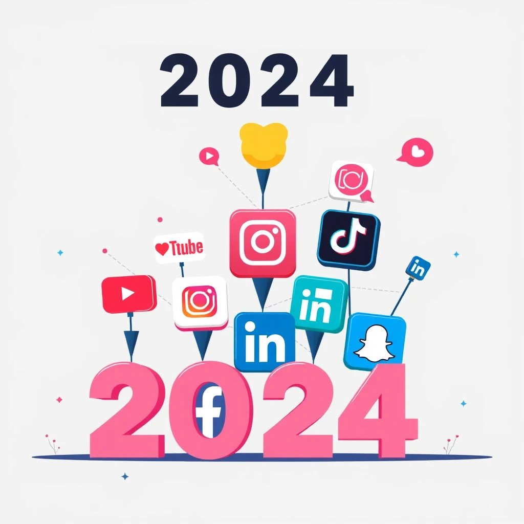 A legnépszerűbb közösségi média platformok rangsora 2024-ben