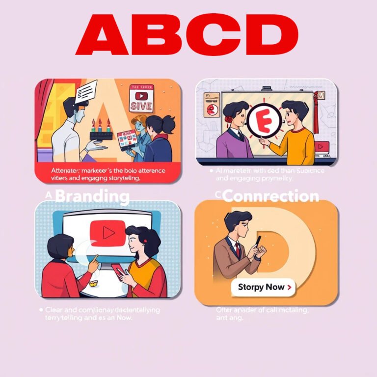 Sikeres YouTube hirdetések készítése az ABCD keretrendszer segítségével